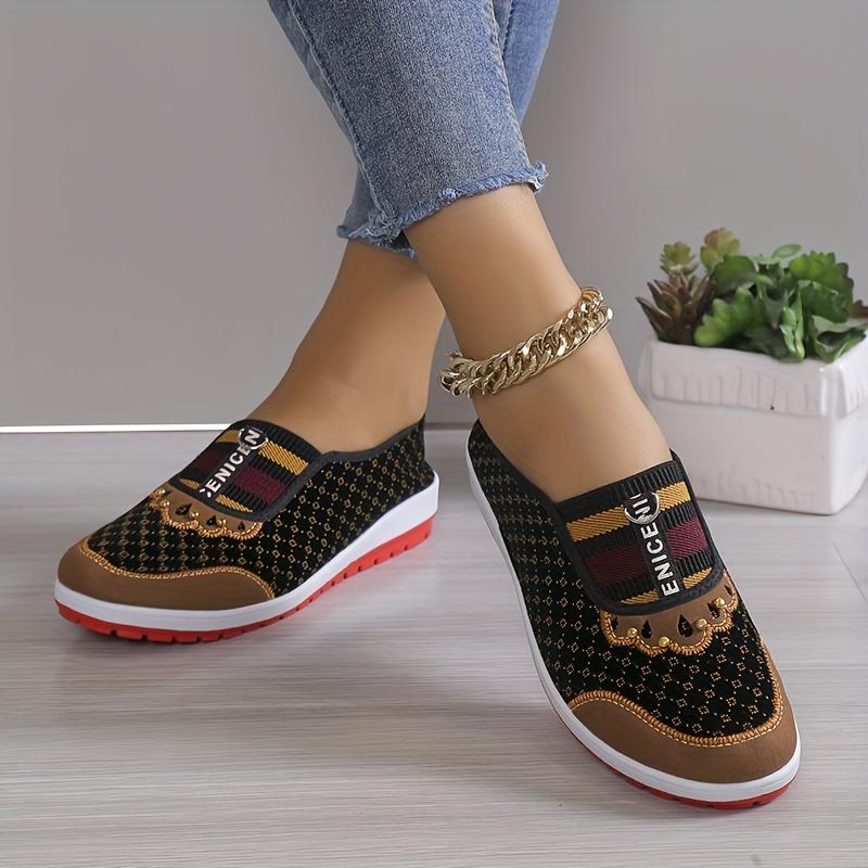 Купить Легкие и дышащие женские лоферы на танкетке с мягкой подошвой ...