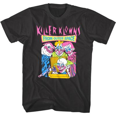 Killer Klowns from Outer Space Pizza Delivery Men's T Shirt Horror Clown Movie
