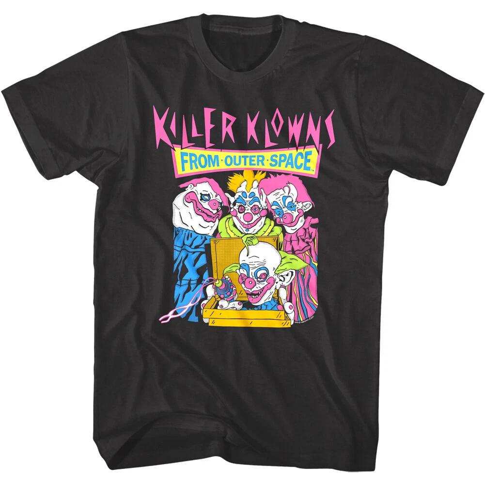 Killer Klowns from Outer Space Pizza Delivery Men's T Shirt Horror Clown Movie