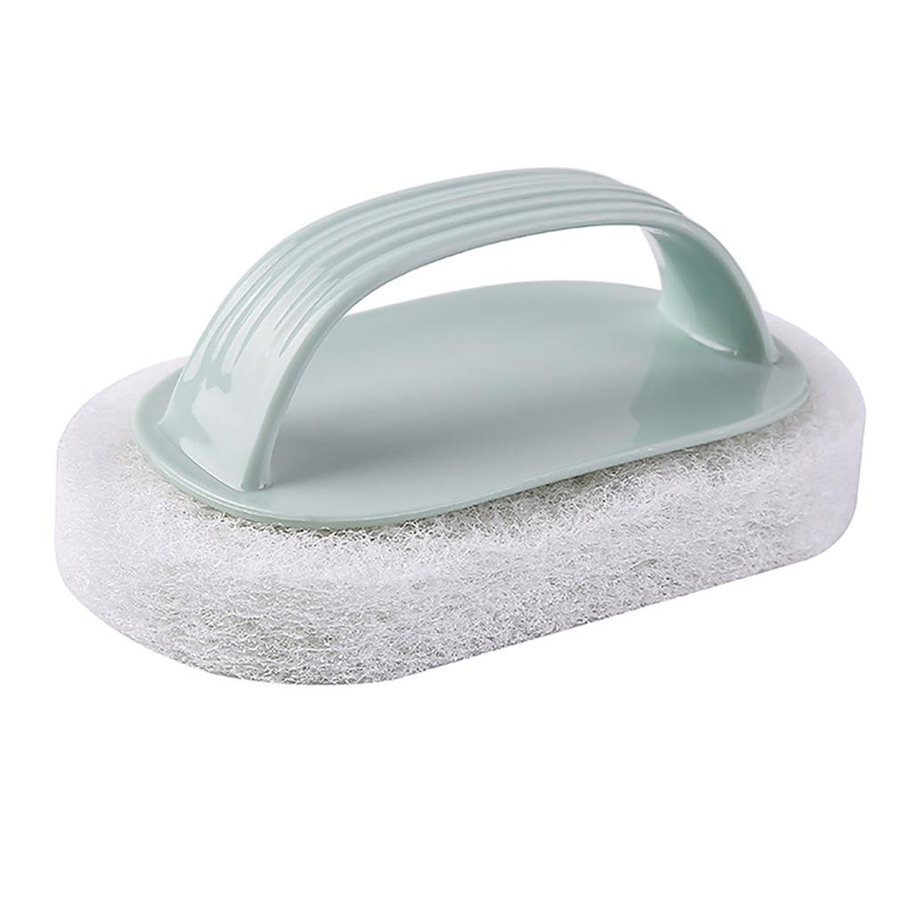 Kitchen Sponge Bathtub Pool Scrub Brush Strong Scouring Washing Cleaning Brush for Cleaning Shower