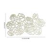 Rose Flower Metal Cutting Dies DIY Stamps Crafts Template Mold Stencils for Embossing Scrapbooking Photo Album X3UC