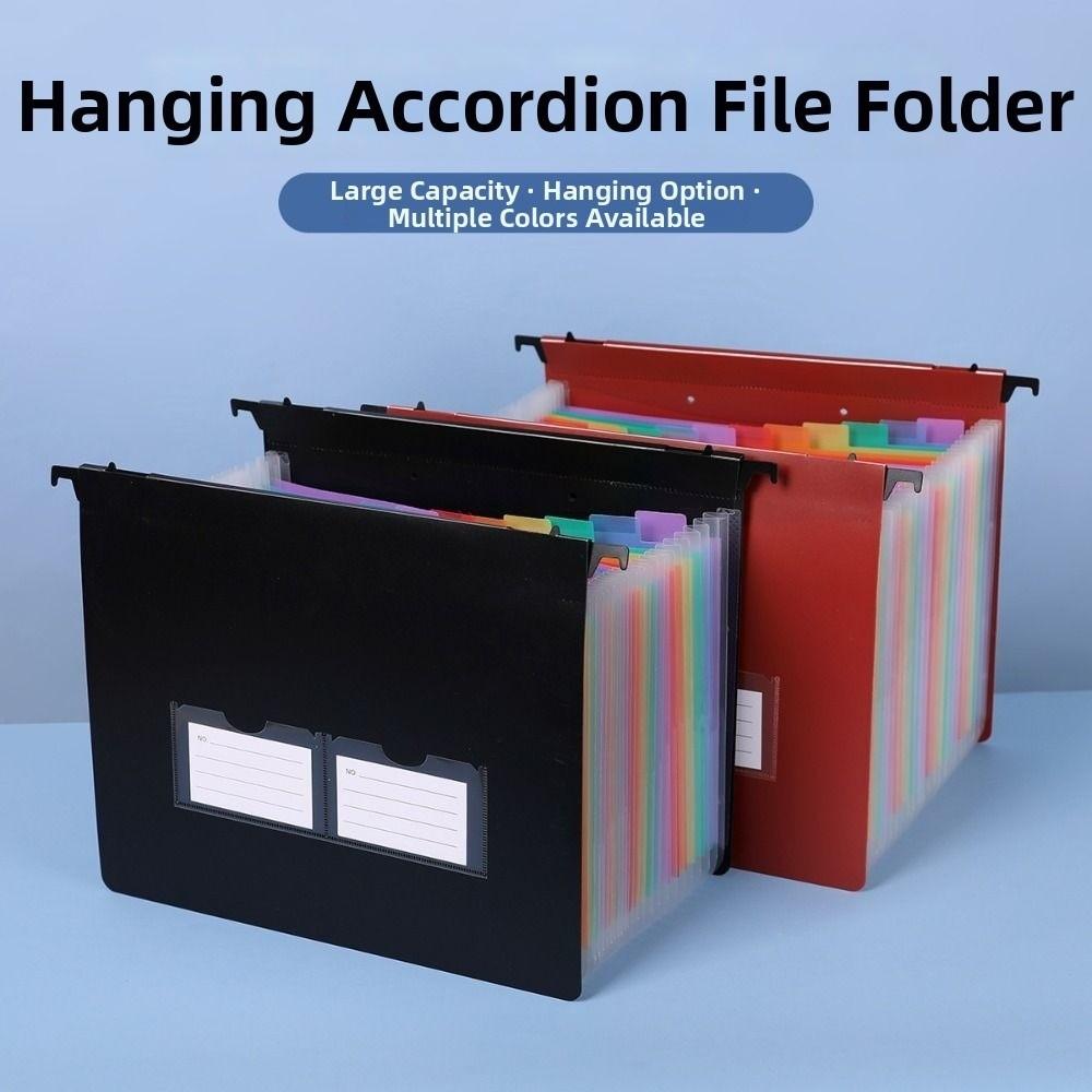 Waterproof Test Paper Storage Bag Dustproof Accordion File Folder School Office Supplies