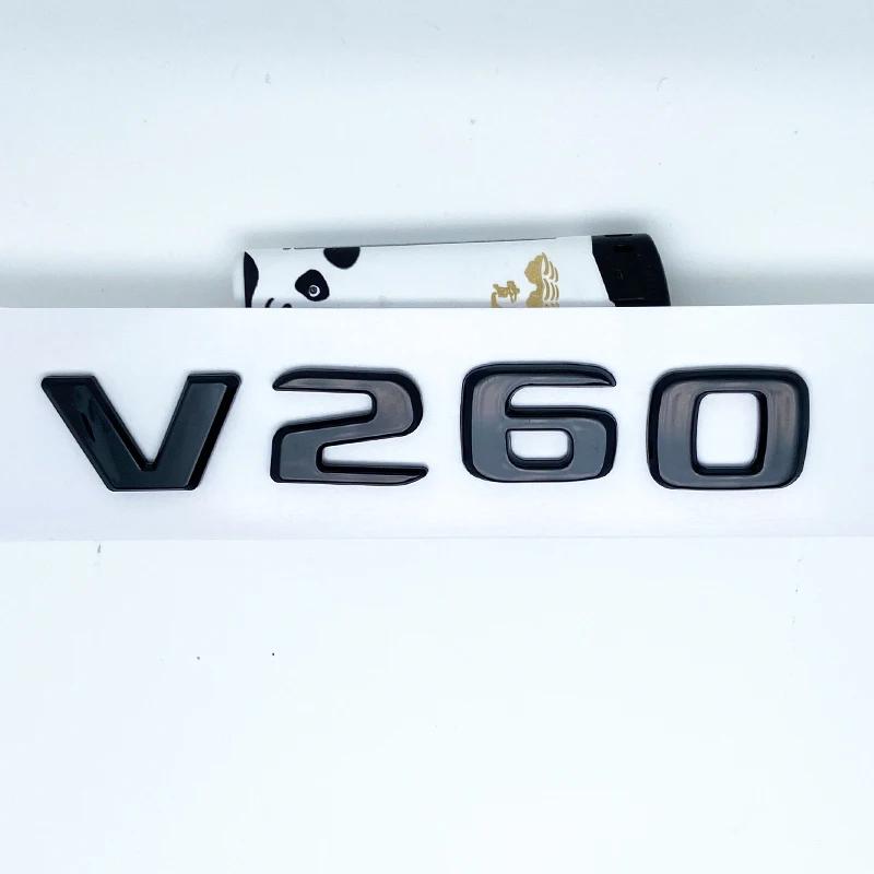3D Buchstaben V260L V220d V250d V300d Emblem für Mercedes Benz V W447 Auto Kotflügel Plakette Kofferraum Namensschild Logo Aufkleber GT1