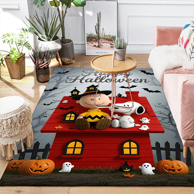 1Pc Nightmare Before Christmas Rug Office Carpet Indoor Outdoor Doormat Nonslip Soft And Comfortable Living Room Christmas Halloween Gift D91892