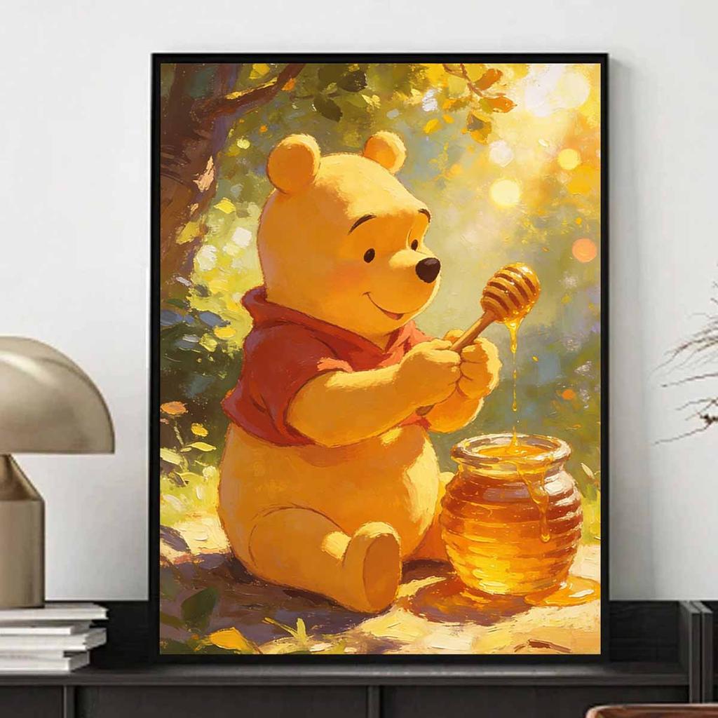 Disney Winnie The Pooh Diamond Painting Art Kit Mosaic Handmade Diy Gift Home Decor