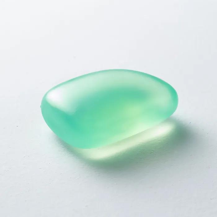 Seaglass soap that resembles the sea_Green Breeze