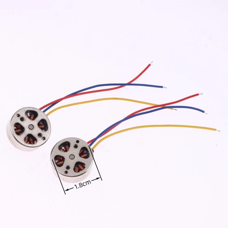 1S-2S 7.4V 15000Kv Minik 14Mm 3 Fazlı Fırçasız Motor Yüksek Hızlı Motor 1.5Mm Şaft Rc Drone Fan Radyatör Motoru İçin