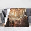Expedition 33 Esquie Lustige Zitate Decken Fleece Clair Obscur Weiche Überwurfdecken für Schlafzimmer Sofa Bett Teppich
