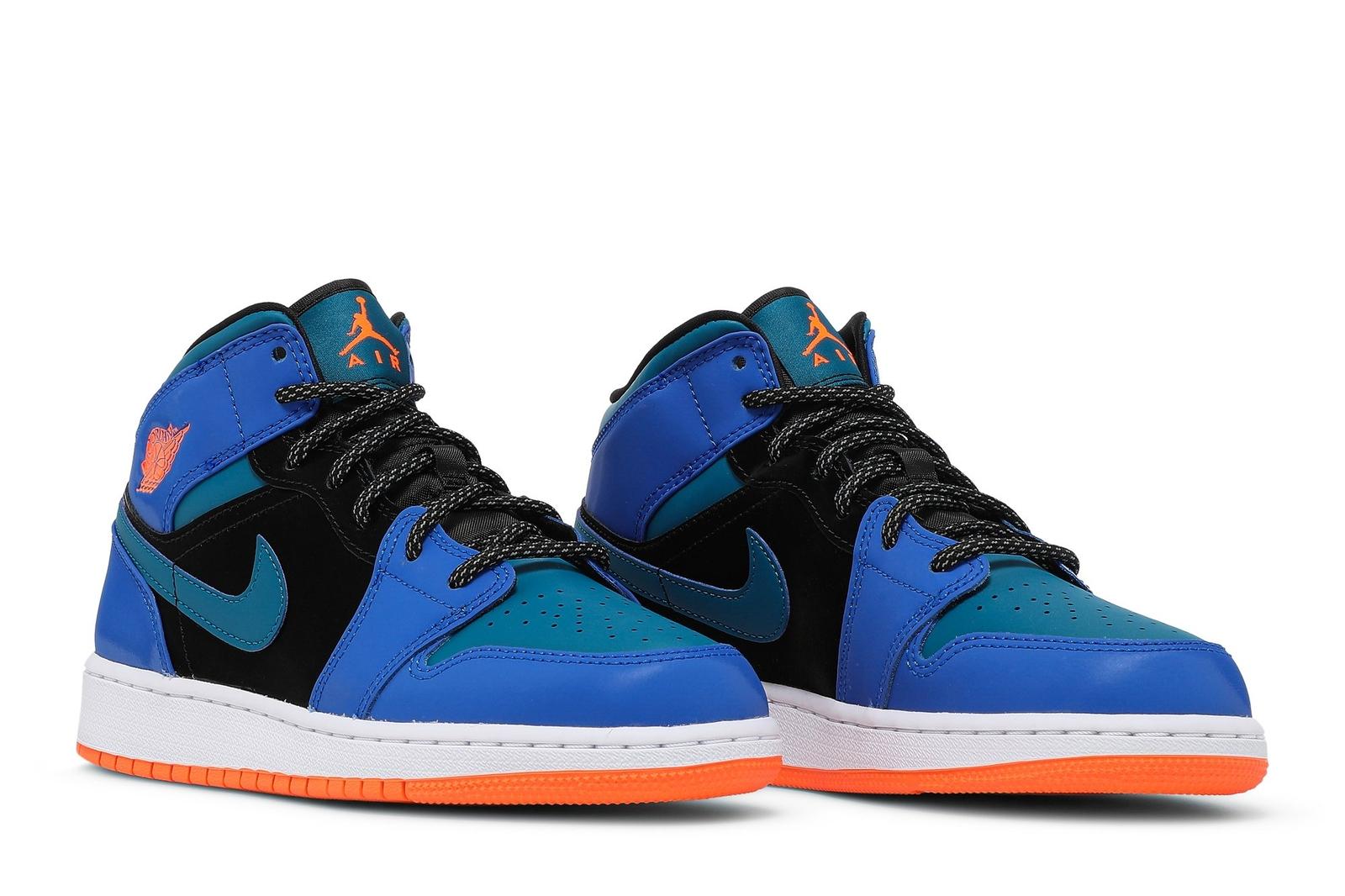 Air Jordan   1 Mid GS Racer Blue 554725-440 38