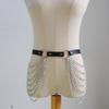 European & American Punk Tassel Corset Waist Chain - Sexy Multi-Layer PU Leather Body Jewelry