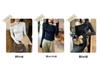 Petite Korean Halter Neck Off-Shoulder Long Sleeve Women's Shirt, Autumn Winter 2025 Collection