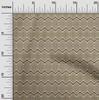 oneOone Cotton Flex Fabric Chevron & Triangle Geometric A  Printed Craft Fabric BTY 40 Inch