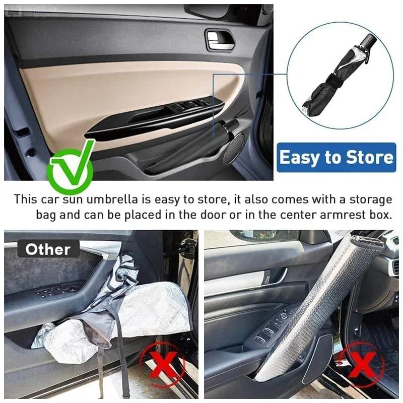 Auto Frontscheiben-Sonnenschutz geeignet für Skoda Rapid Fabia Octavia Superb Kodiaq Karop Kamiq Auto Sonnenschutz Innenzubehör