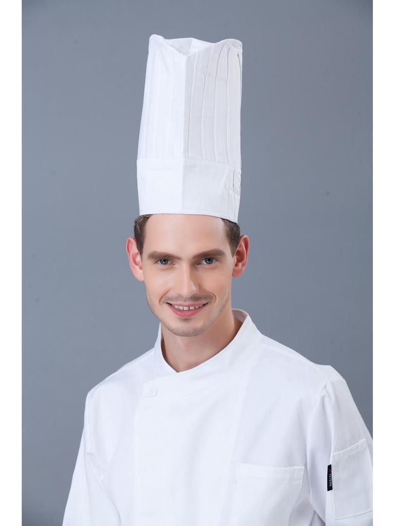 Chef Cotton Mushroom Hat for Restaurants, Hotels, and Bakeries