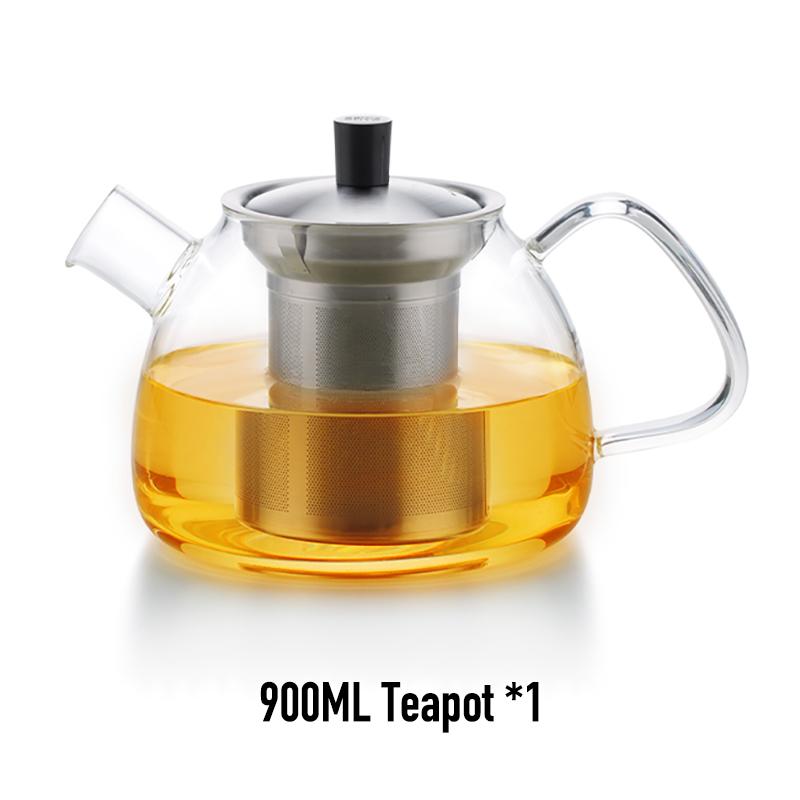 SAMADOYO-Heat-Resistant Glass Teapot, Teapot, Tea Water Separation and Filtration, Household Large Capacity Tea Maker