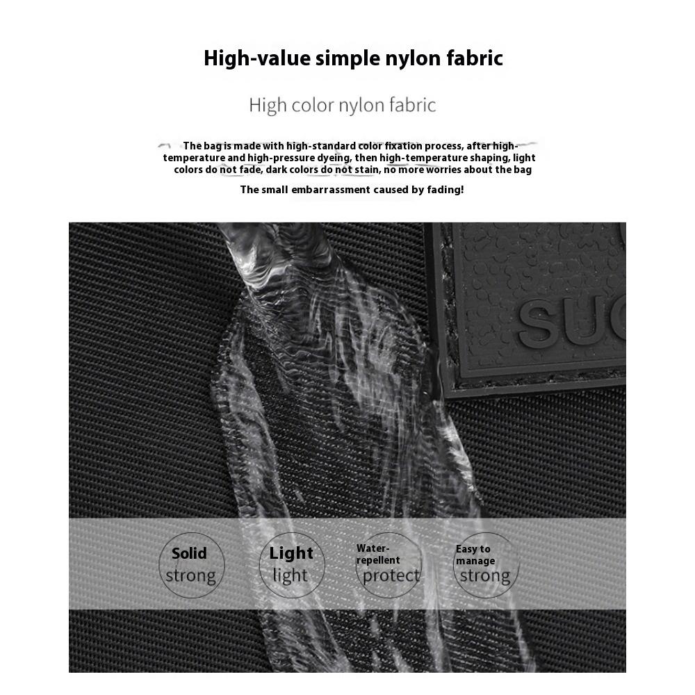 Autumn and Winter Nylon Women's Bag Casual Large-capacity Travel Bag Anti-splashing Multi-pocket Portable Messenger Shoulder Women's Bag