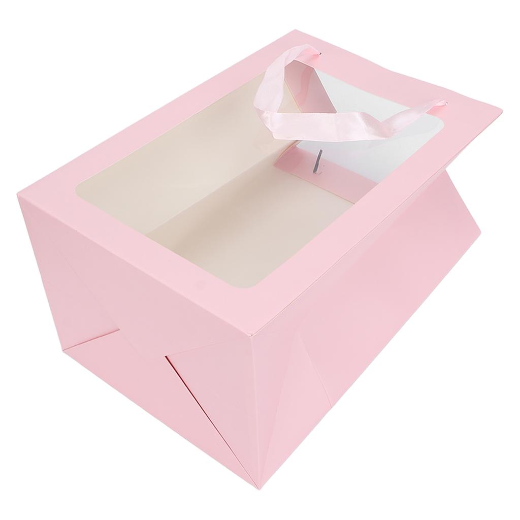 Large Paper Bag Open Window Paper Party Gift Bags for Christmas Birthdays Favors Packages