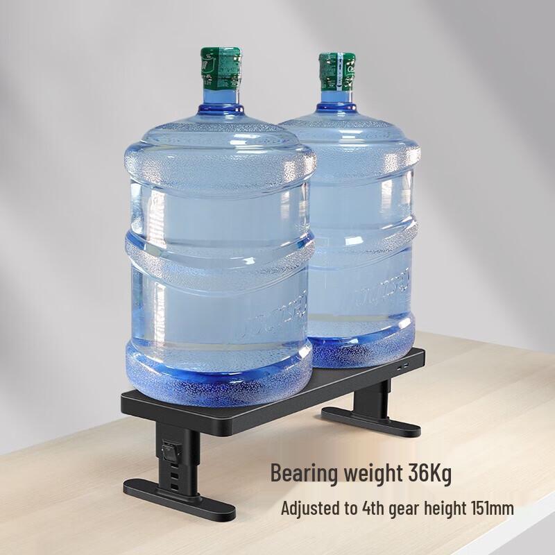 Adjustable Monitor Riser with Storage