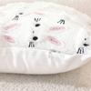 Easter Bunny Pillowcase, Plush Cushion, Fun Festival Decoration, Living Room Sofa Pillow Cover.
