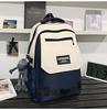 School bag new school bag men's Korean version ins trendy tooling style large capacity middle and high school students multi-compartment casual