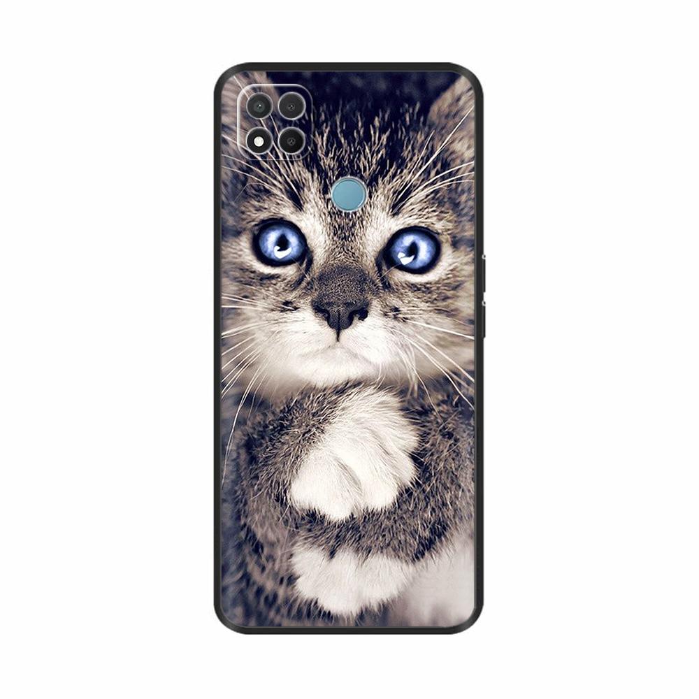 Für Xiaomi Redmi 9C NFC Hülle Silikon Weiches TPU Rückseite Cover Hülle für Xiomi Xiaomi Redmi 9C Redmi9c 9 C Handyhülle Stoßstange Fundas