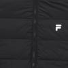 FILA Fusioneer Loose Warm Comfortable Hooded Long Sleeve Down Jacket Men outerwear Black T11M445908F-BK