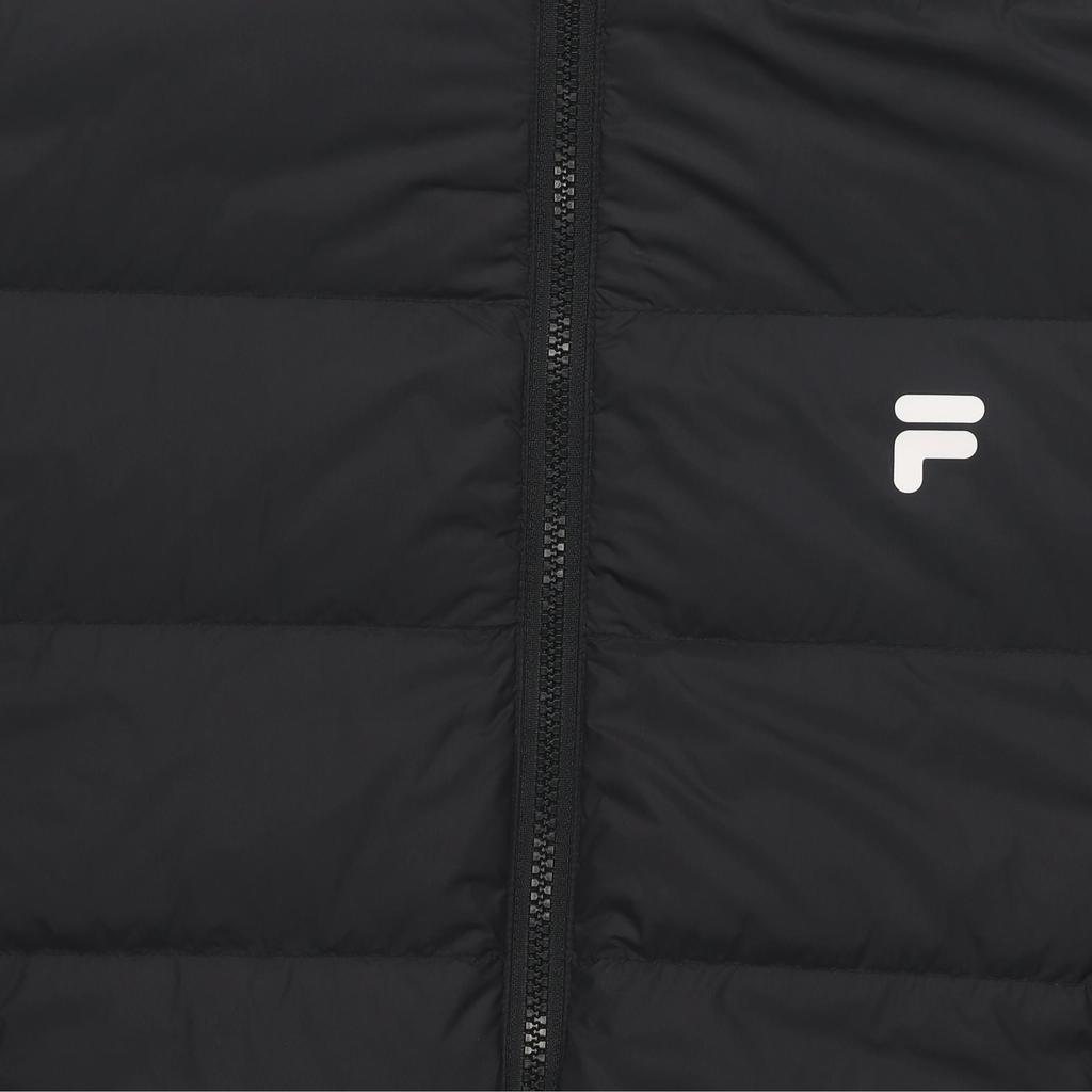 FILA Fusioneer Loose Warm Comfortable Hooded Long Sleeve Down Jacket Men outerwear Black T11M445908F-BK