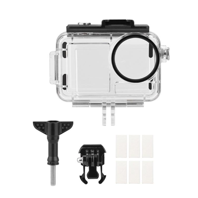 Waterproof Diving Housing Cover for ACTION4 Camera Capture Amazing Photos in Water
