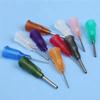 100pcs 6.5mm Dispensing Needle Glue Needle 0.5 Inch Suitable for All Glues Liquid Solder Paste Adhesives Dispenser Needle