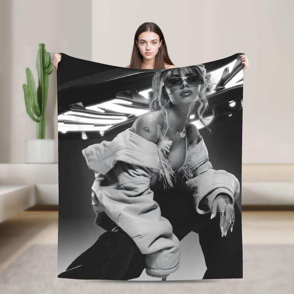 TINI STOESSEL Futtura Tour  Flannel Blanket  Warm Throw Blanket for Home Decor Camping Novelty Bedspread Sofa Bed Cover