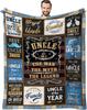 SIKLTY Throw Blanket  X  Perfect Fathers Day  Birthday Gifts for Dad from Kids Ideal Dad Gift Ideas