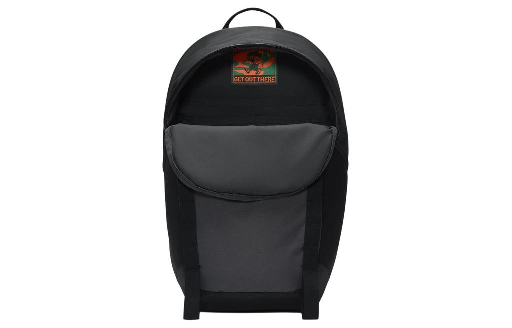 Nike Fabric Backpack Regular Unisex Black & Coal Black & Dutch Orange DJ9678-011