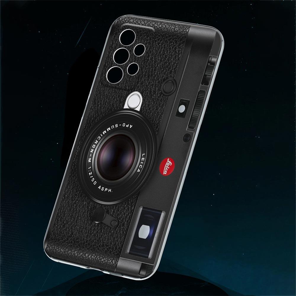 Music Cassette Tape Video Camera Case For Samsung Galaxy A55 A35 A06 A52 5G A53 A72 A53 A15 A51 A33 A32 A41 A22 A23 Phone Cover