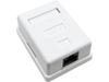 Surface-mounted socket UTP cat.6 1xRJ45 ALANTEC