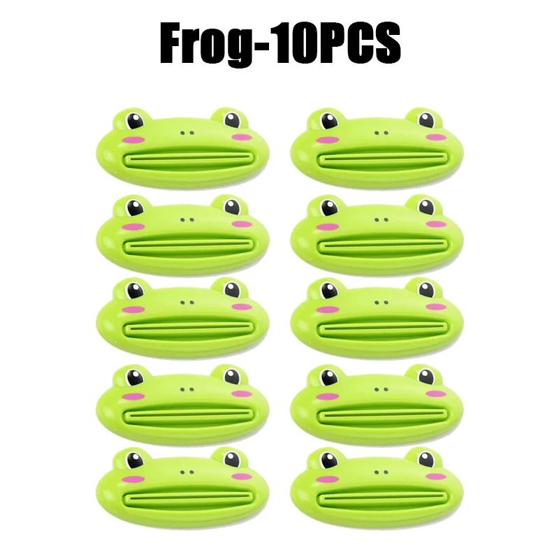 Cartoon Animal Toothpaste Squeezer Easy Use For Children Dispenser Kitchen Gadget Useful Home Tools Bathroom Plastic Tooth Paste