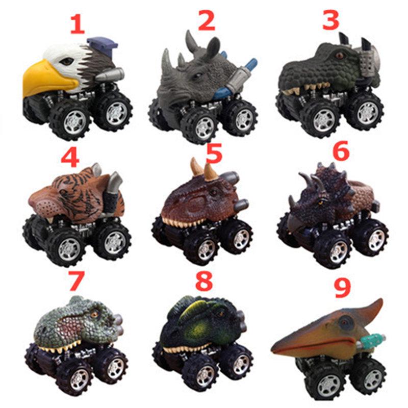 38 typů zatahovacích aut s dinosaury Pawaca Toys s velkou pneumatikou pro děti Kreativní dárky