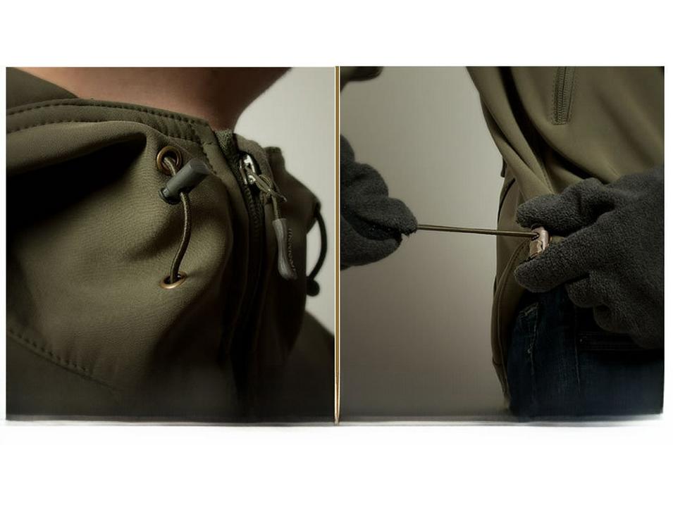 Men's 3-in-1 Tactical Soft Shell Jacket - Thickened, Windproof, Warm.