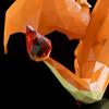 POLYGO Pokemon Charizard ABS Painted Movable Figure Sentinel Non-scale