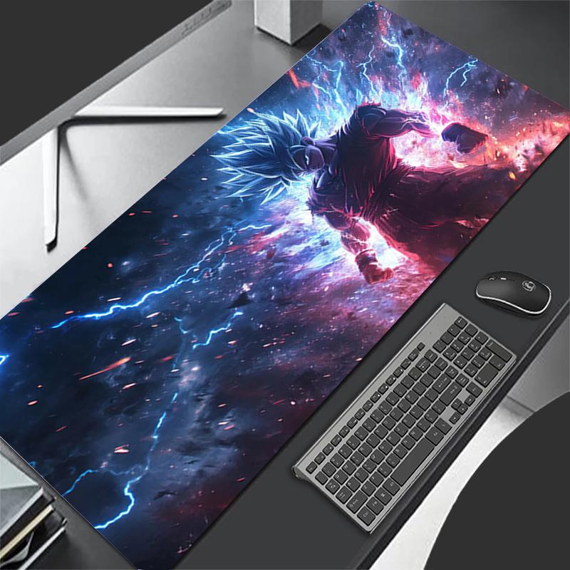 Anime Pad Mouse HD Print Computer Gamer Locking Edge Mousepad Big Keyboard PC Dragon BallZ DBZ Mice Mats Pad for csgo Mouse Pads