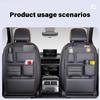 Automotive Back Pocket Multifunctional Backseat Pocket Kick Mat Seat Back Organizer Multiple Compartment Storage Bag