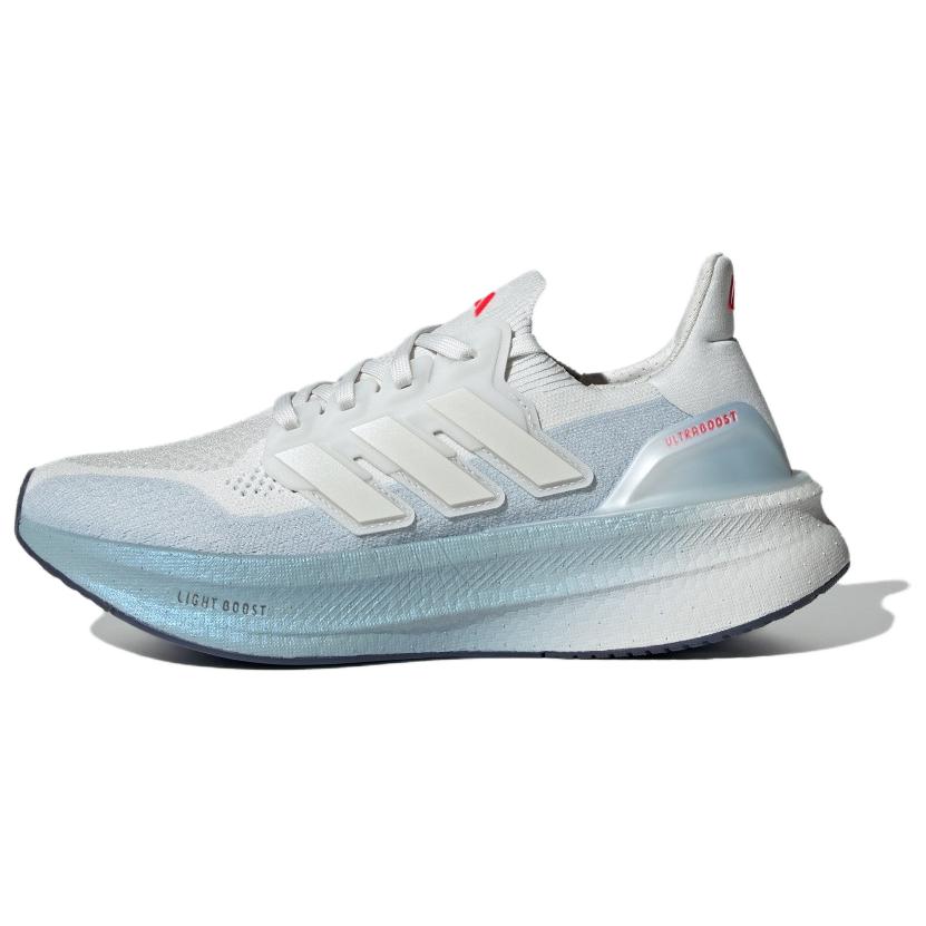 Adidas Ultraboost 5.0 Comfortable Versatile Non-Slip Durable Low-Top Running Shoes Women Running Shoes White Blue JH9055