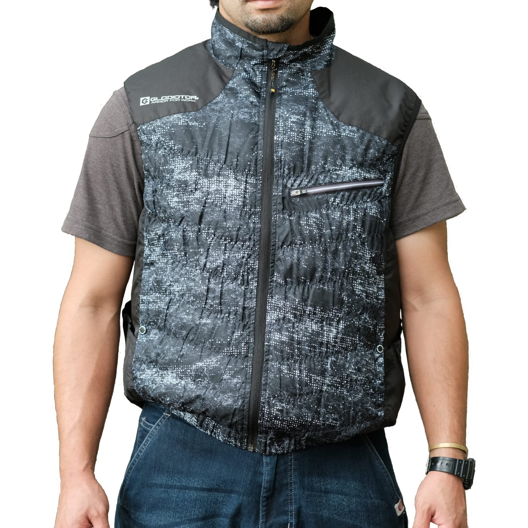 

Жилет Fuujin Clothing Bolt Cool Vest 57DT Camo M с кондиционером [Bolt Cool]