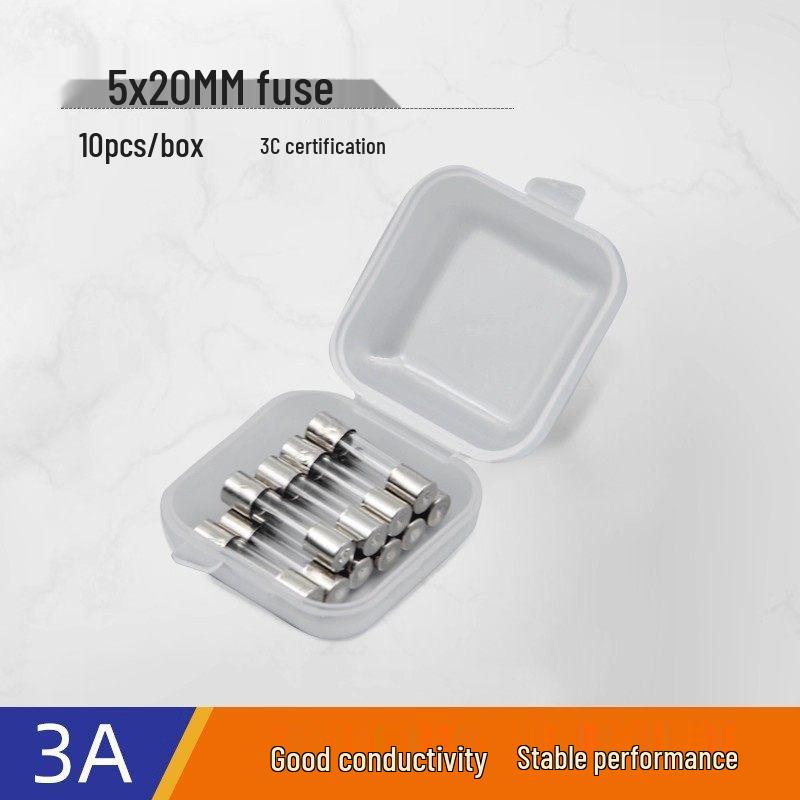 Glass Tube Fuse Set: 5x20mm & 6x30mm, 1-30A Range