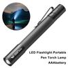 Focusable Mini Flashlight High Lumens LED Pocket Light with Smooth Zoom Perfect EDC Camping Car Repair