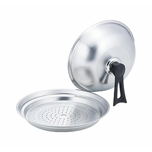 Kakusei Frying Pan Steamer, Steamed Food, Diameter 30.6cm X Height 15.9cm, Shikisai (Four Seasons Colors), FSC-09