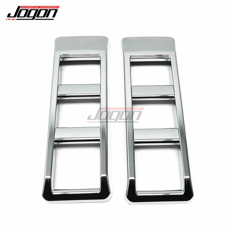 ABS Chrome Car Side Body Fender Vent Cover Trim For Toyota Land Cruiser J70 LC70 LC71 LC76 LC78 LC79 FJ70 FJ71 FJ76 J79 Pickup