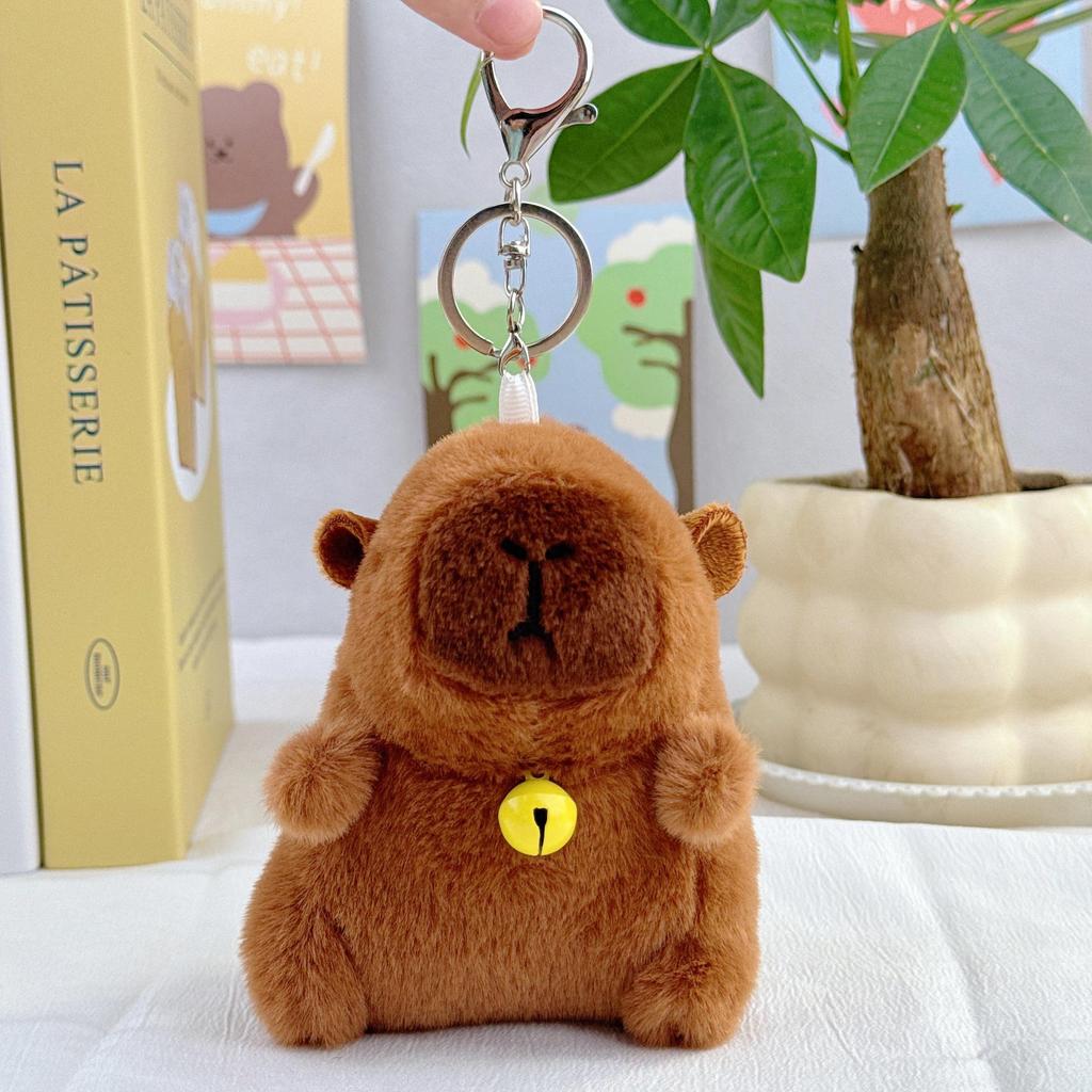 Popular Guinea Pig Plush Keychain - Cute Cavy Backpack Charm & Ornament