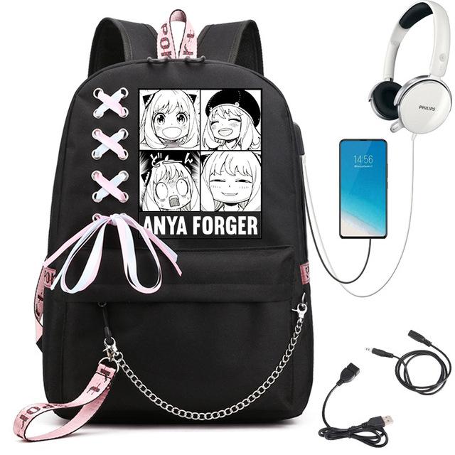Spy Play House Anime Student School Bag Teen Girl Adult Backpack