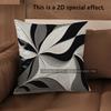2D Modern Abstract Pattern Decorative Pillow Covers Pattern Cushion Cover Suitable For Sofa Bedroom Car Pillow Cover