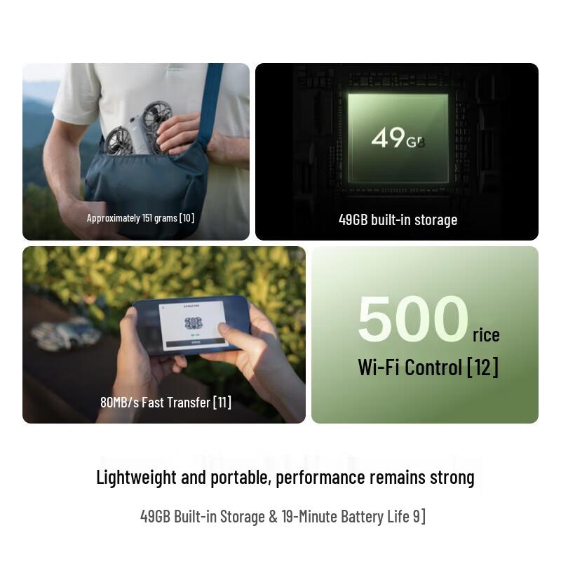 DJI Neo 2 Smart Follow-Me 4K Mini Drone (CN Version)